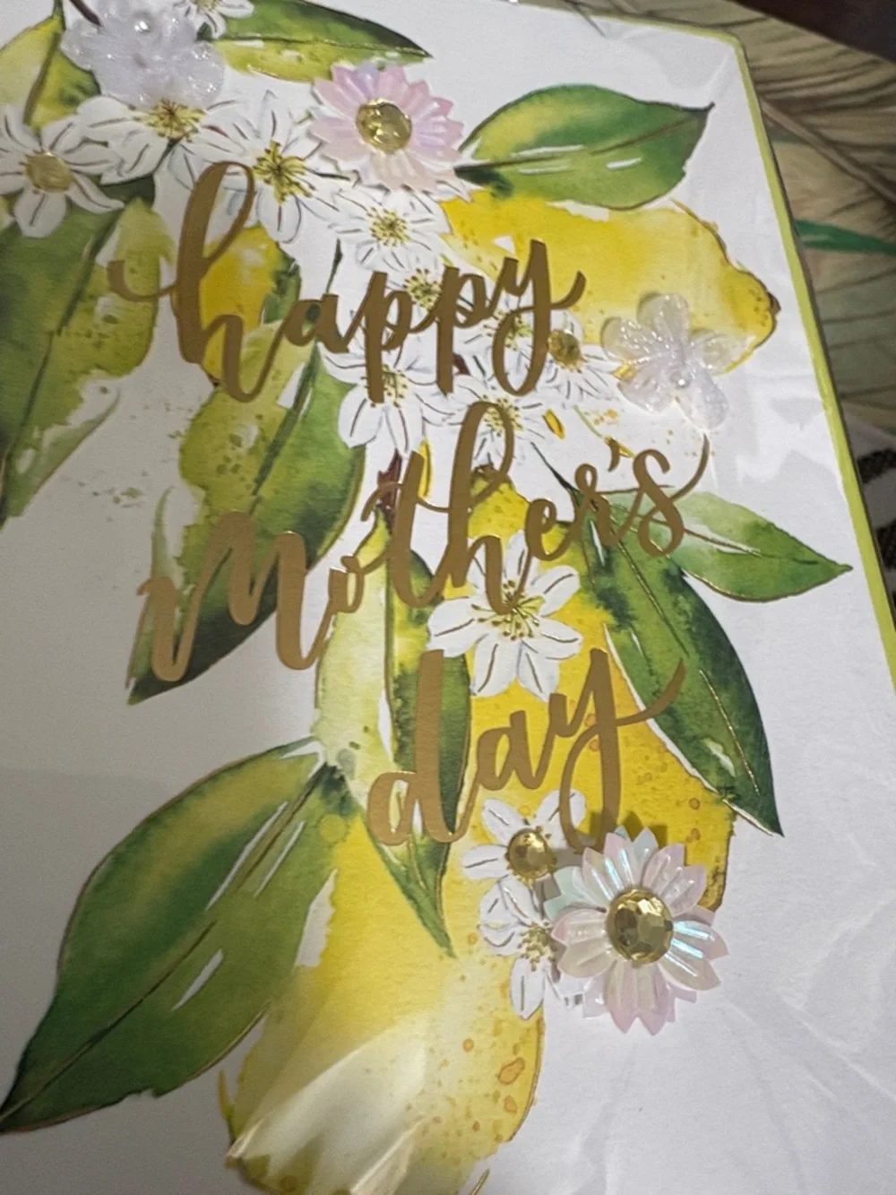 🆕Papyrus Lemon Blossoms Mother’s Day Greeting Card